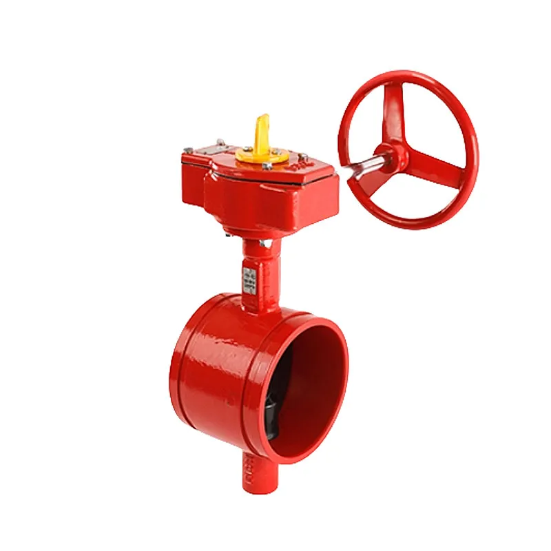 Пожарный поворотный затвор (8)